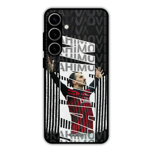 Ibrahimovic Typography Samsung Galaxy S24 Plus Mobile Back Cover - Sports PrintShield Case