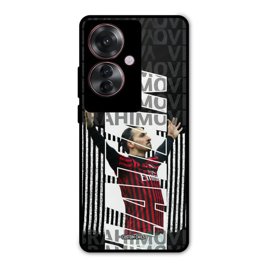 Ibrahimovic Typography Oppo F25 Pro Mobile Back Cover - Sports PrintShield Case