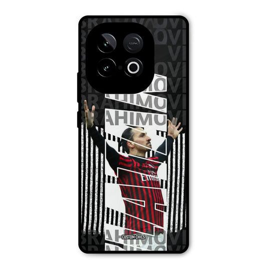Ibrahimovic Typography iQOO Neo 10 Mobile Back Cover - Sports PrintShield Case