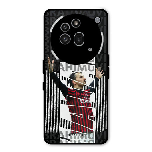 Ibrahimovic Typography Nothing Phone 3A Pro Mobile Back Cover - Sports PrintShield Case