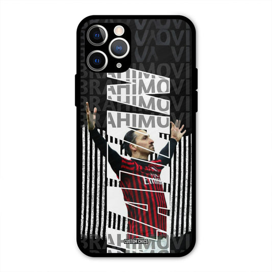 Ibrahimovic Typography  iPhone 11 Pro Mobile Back Cover - Sports PrintShield Case