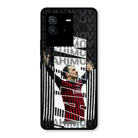 Ibrahimovic Typography iQoo Neo 6 Mobile Back Cover - Sports PrintShield Case
