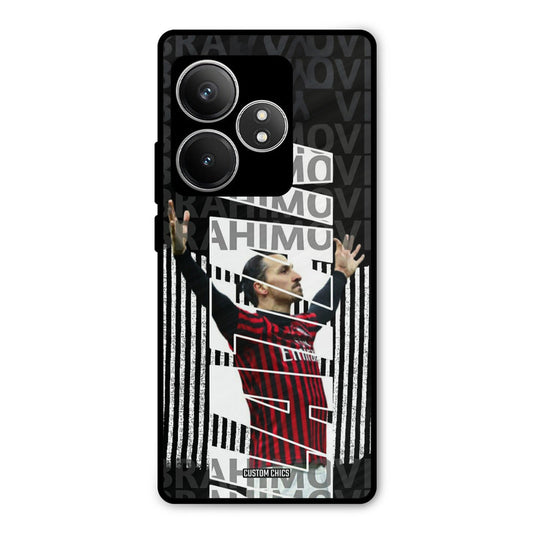 Ibrahimovic Typography Realme GT 6T Mobile Back Cover - Sports PrintShield Case