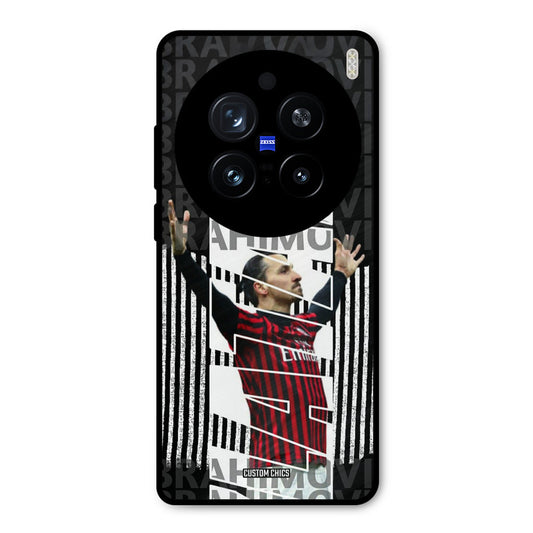 Ibrahimovic Typography Vivo X200 Pro Mobile Back Cover - Sports PrintShield Case