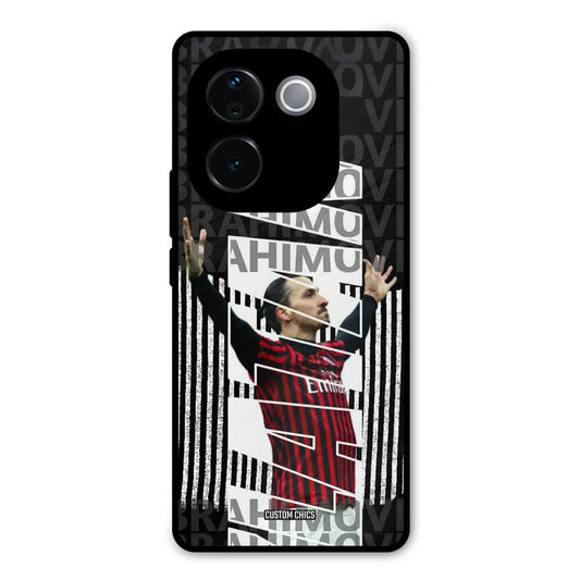 Ibrahimovic Typography Vivo T3 Pro Mobile Back Cover - Sports PrintShield Case