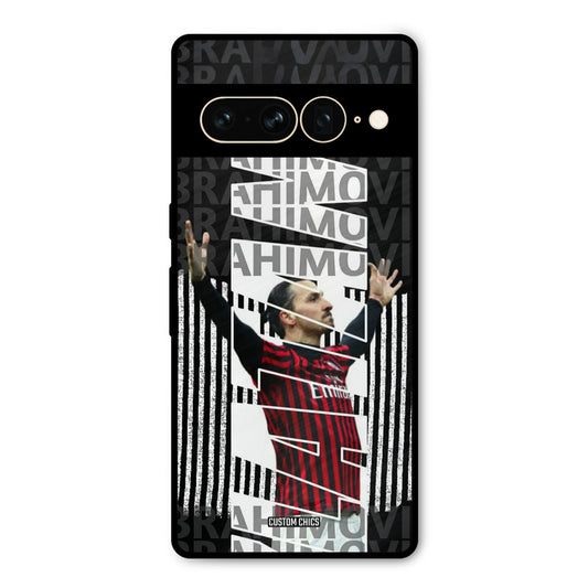 Ibrahimovic Typography Google Pixel 7 Pro Mobile Back Cover - Sports PrintShield Case