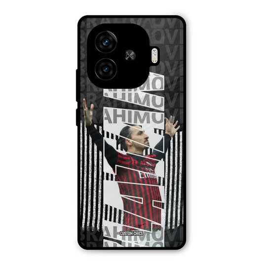 Ibrahimovic Typography iQoo Z9 Turbo Mobile Back Cover - Sports PrintShield Case