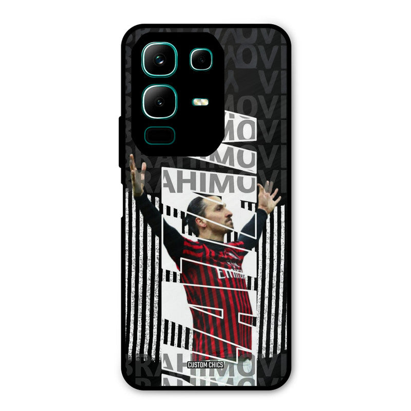 Ibrahimovic Typography Infinix Note 50x Mobile Back Cover - Sports PrintShield Case