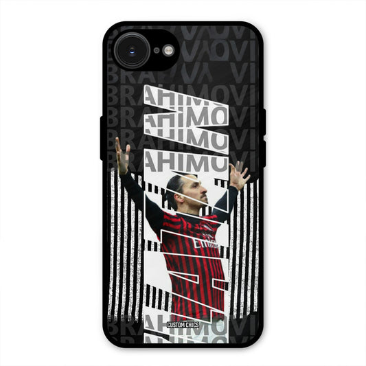 Ibrahimovic Typography iPhone 16e Mobile Back Cover - Sports PrintShield Case