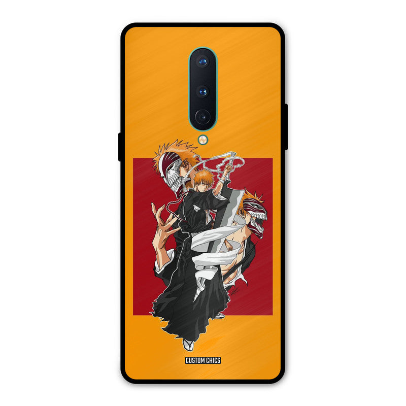 Ichigo Rage Oneplus 8 Mobile Back Cover - Anime PrintShield Case