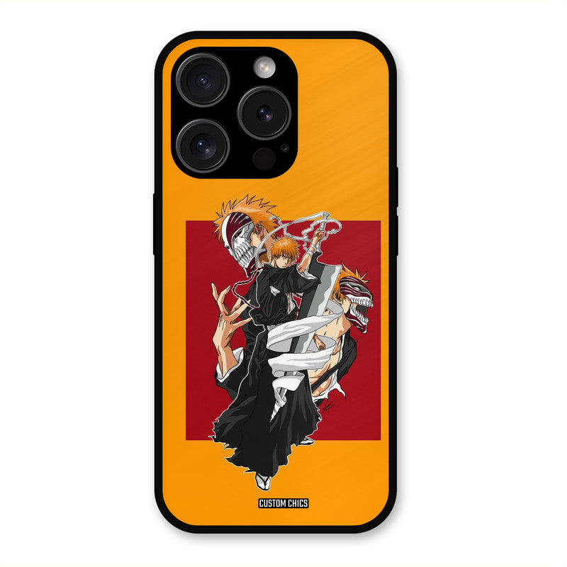 Ichigo Rage iPhone 15 Pro Max Mobile Back Cover - Anime PrintShield Case