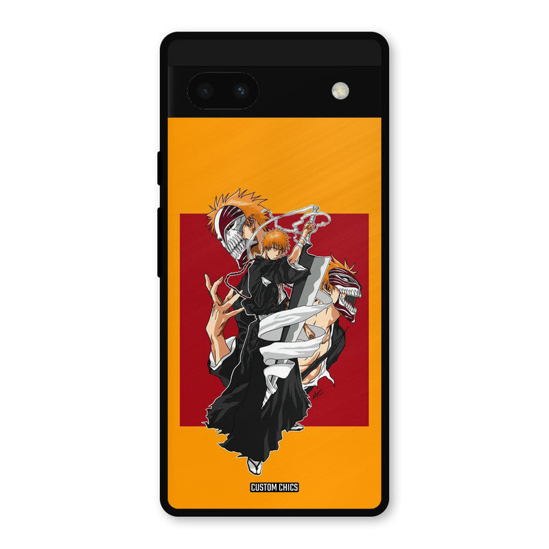 Ichigo Rage Google Pixel 6a Mobile Back Cover - Anime PrintShield Case