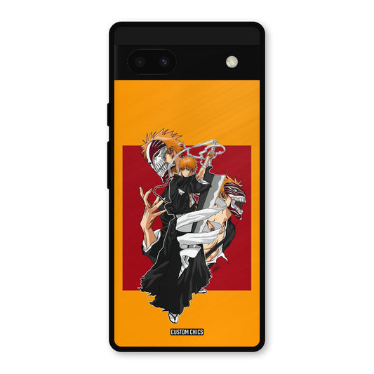 Ichigo Rage Google Pixel 6a Mobile Back Cover - Anime PrintShield Case