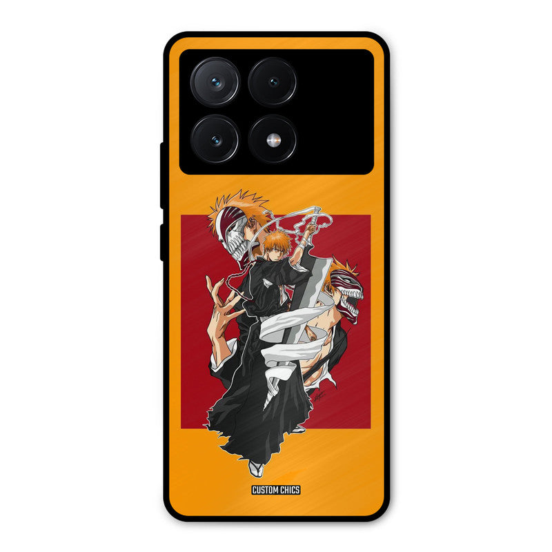 Ichigo Rage Poco X6 Pro Mobile Back Cover - Anime PrintShield Case