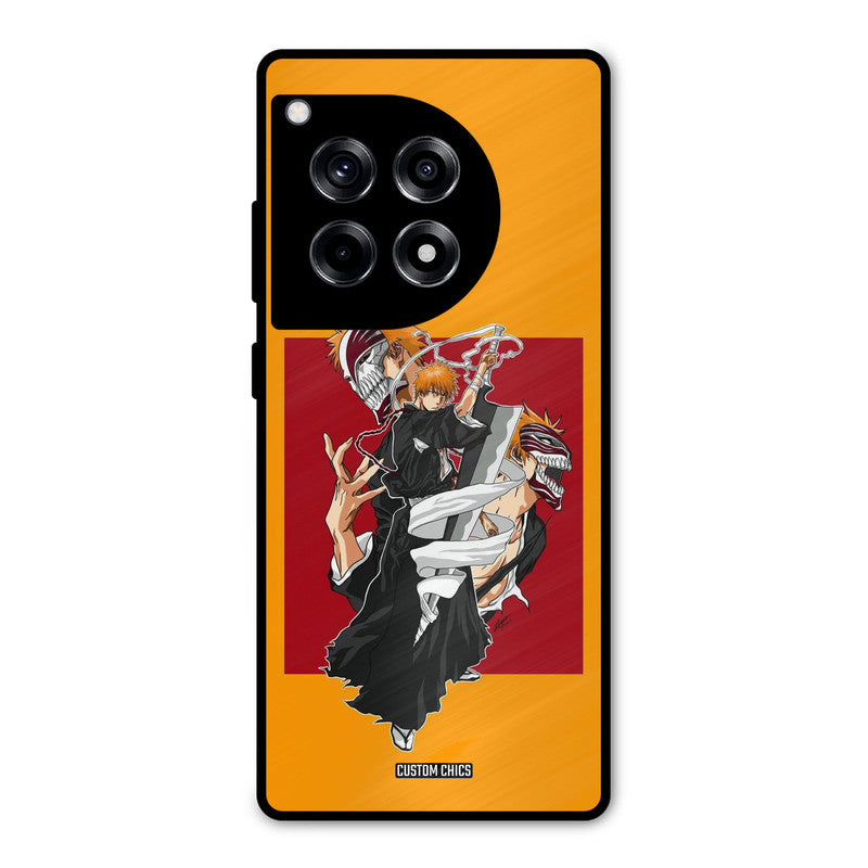 Ichigo Rage OnePlus 12R Mobile Back Cover - Anime PrintShield Case