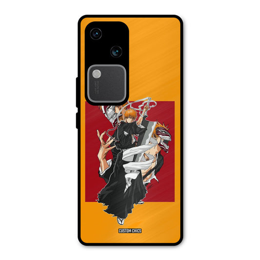 Ichigo Rage Vivo V30 Mobile Back Cover - Anime PrintShield Case