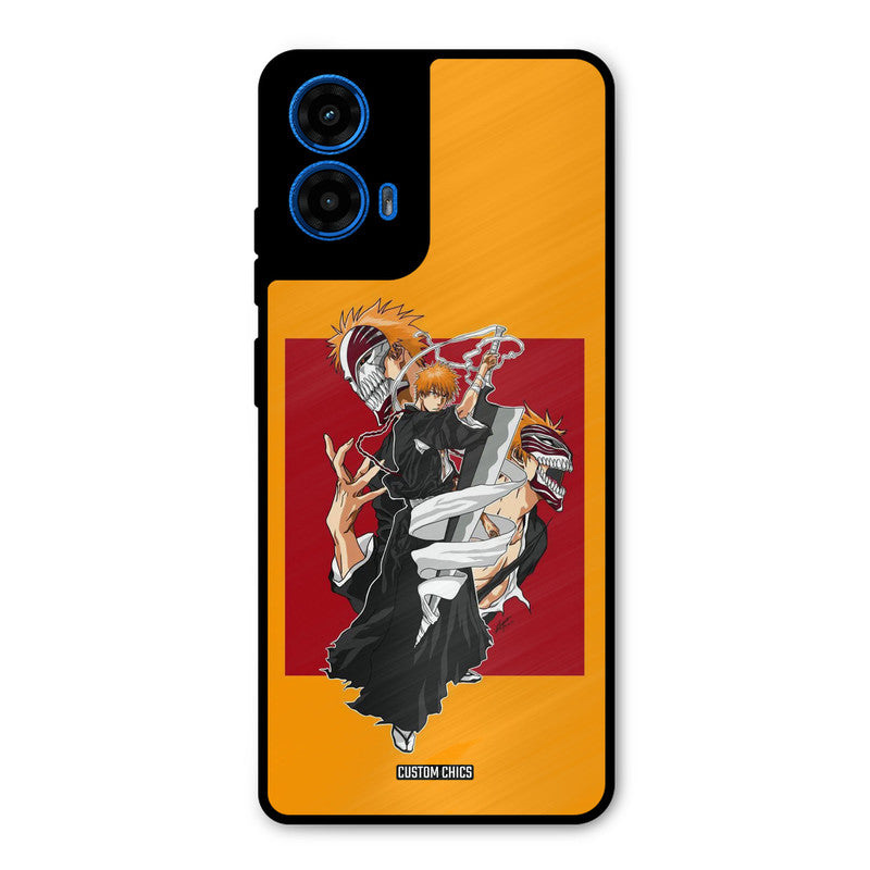 Ichigo Rage Moto G45 Mobile Back Cover - Anime PrintShield Case