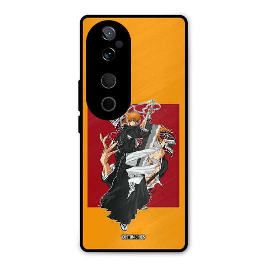 Ichigo Rage Vivo V40 Mobile Back Cover - Anime PrintShield Case