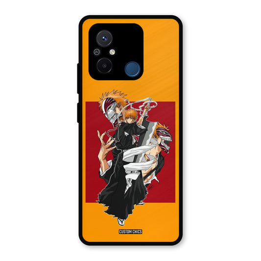 Ichigo Rage Redmi 12c Mobile Back Cover - Anime PrintShield Case