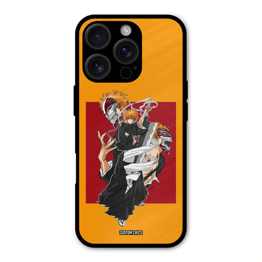 Ichigo Rage iPhone 16 Pro Mobile Back Cover - Anime PrintShield Case
