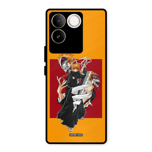 Ichigo Rage Vivo T2 Pro Mobile Back Cover - Anime PrintShield Case