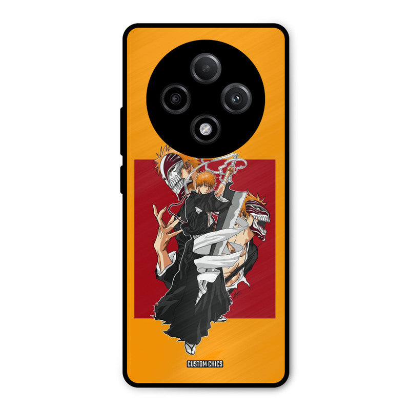 Ichigo Rage Oppo F27 Pro Plus 5G Mobile Back Cover - Anime PrintShield Case