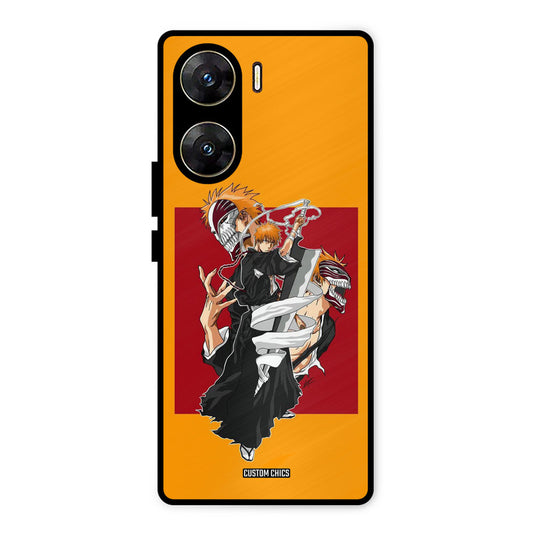 Ichigo Rage Vivo V29e Mobile Back Cover - Anime PrintShield Case