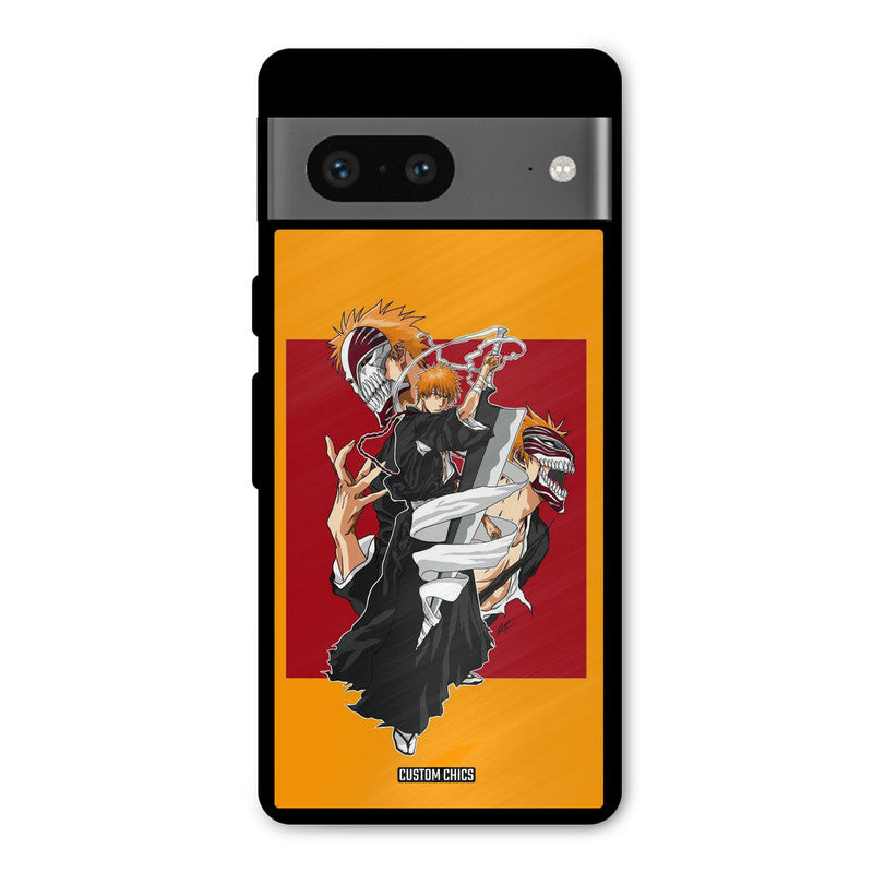 Ichigo Rage Google Pixel 7 Mobile Back Cover - Anime PrintShield Case