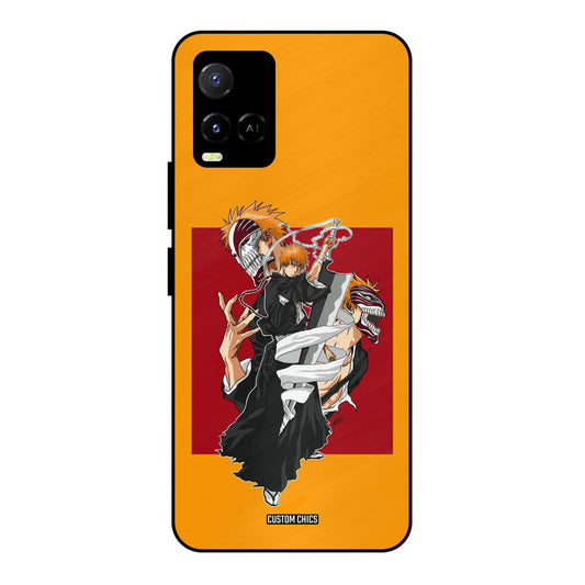 Ichigo Rage Vivo Y33s Mobile Back Cover - Anime PrintShield Case