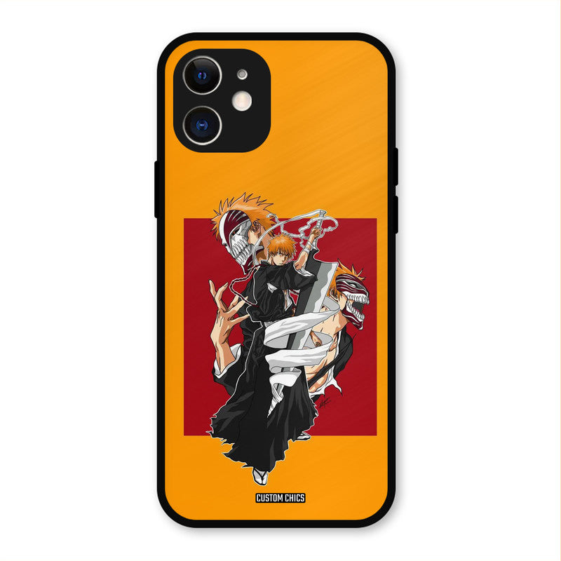 Ichigo Rage iPhone 12 Mobile Back Cover - Anime PrintShield Case