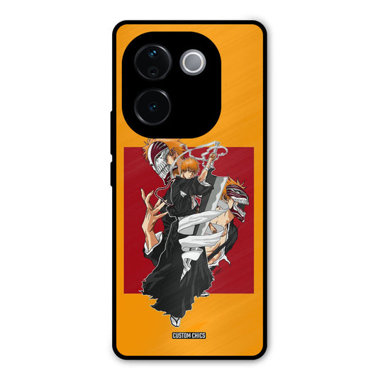 Ichigo Rage Vivo T3 Pro Mobile Back Cover - Anime PrintShield Case