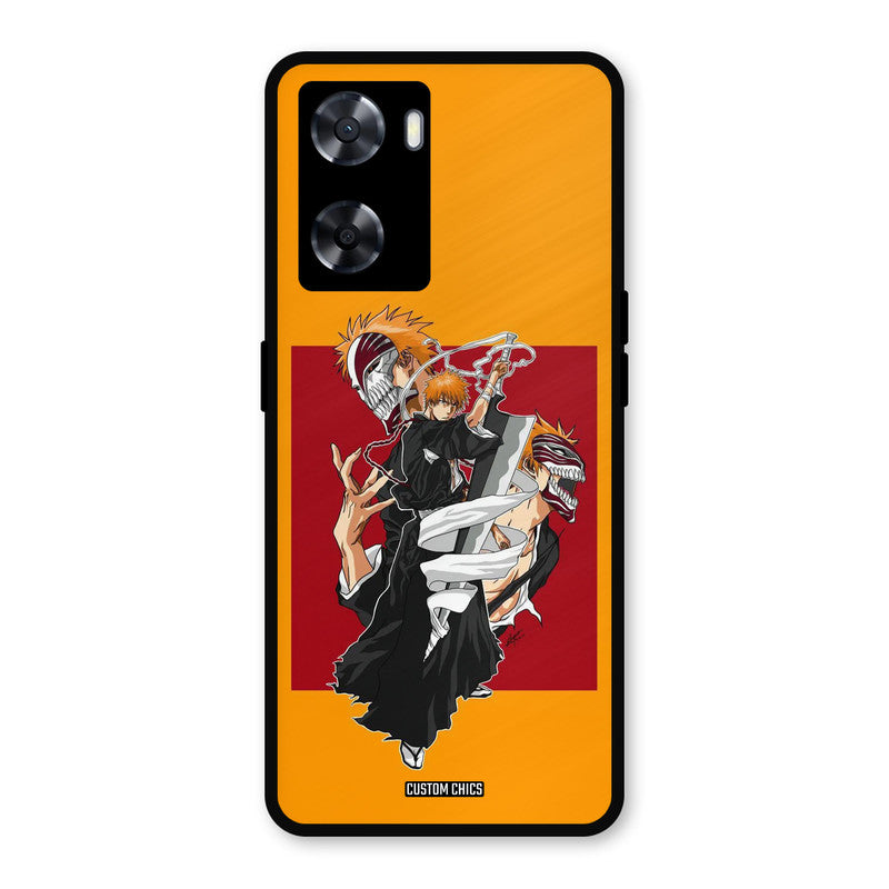 Ichigo Rage Oppo A57 2022 Mobile Back Cover - Anime PrintShield Case