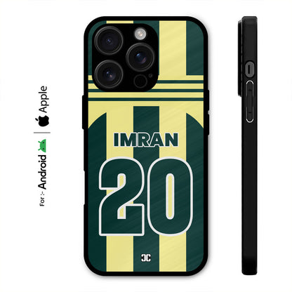 Imran Cricket Jersey Case – Custom Name & Number | PrintShield Mobile Cover