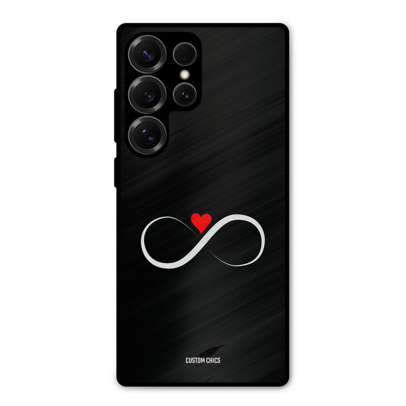 Infinite Love Samsung Galaxy S25 Ultra Mobile Back Cover - Cute PrintShield Case