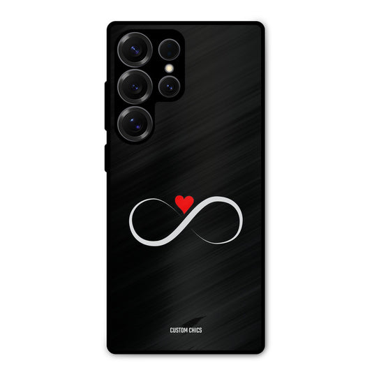 Infinite Love Samsung Galaxy S25 Ultra Mobile Back Cover - Cute PrintShield Case