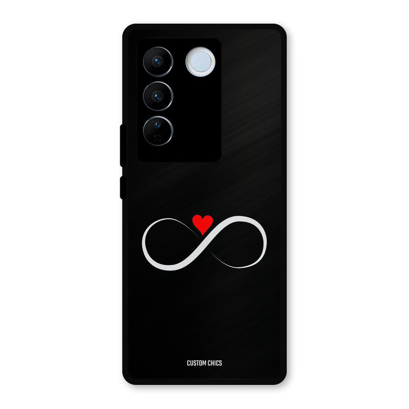 Infinite Love Vivo V27 Pro Mobile Back Cover - Cute PrintShield Case