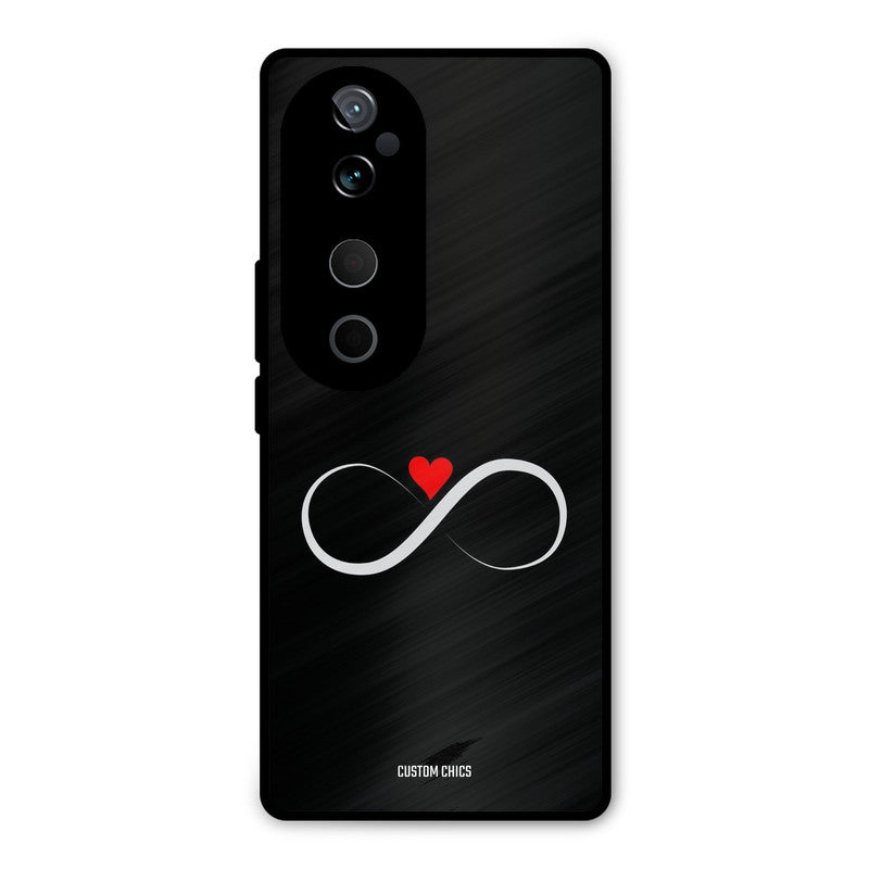 Infinite Love Vivo V40 Mobile Back Cover - Cute PrintShield Case