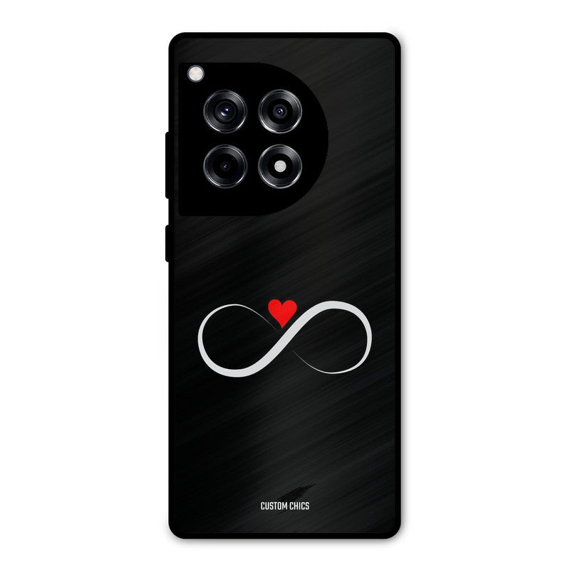 Infinite Love OnePlus 12R Mobile Back Cover - Cute PrintShield Case