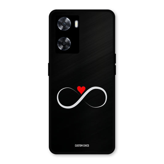 Infinite Love Oppo A57 2022 Mobile Back Cover - Cute PrintShield Case