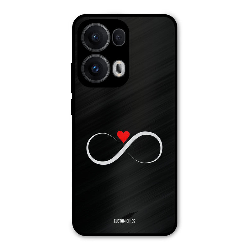 Infinite Love Oppo Reno 13 Pro 5G Mobile Back Cover - Cute PrintShield Case