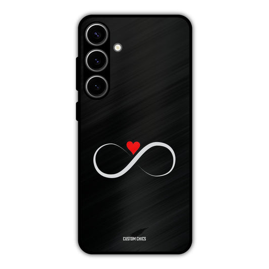 Infinite Love Samsung Galaxy S24 Plus Mobile Back Cover - Cute PrintShield Case