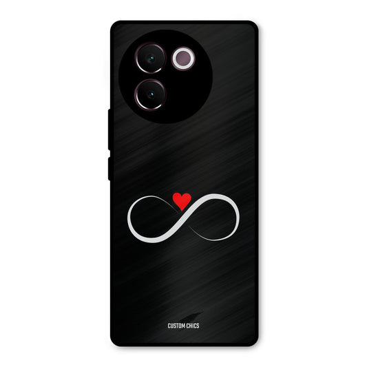 Infinite Love Vivo V30e Mobile Back Cover - Cute PrintShield Case