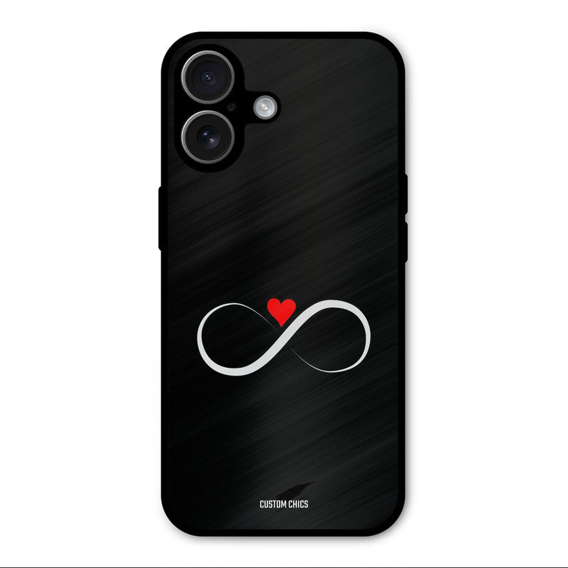 Infinite Love iPhone 17 Mobile Back Cover - Cute PrintShield Case