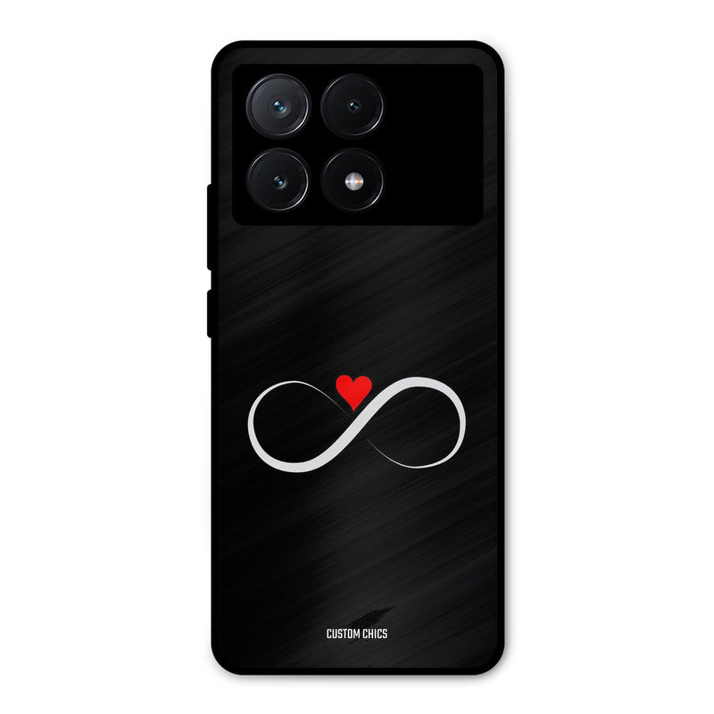 Infinite Love Poco X6 Pro Mobile Back Cover - Cute PrintShield Case
