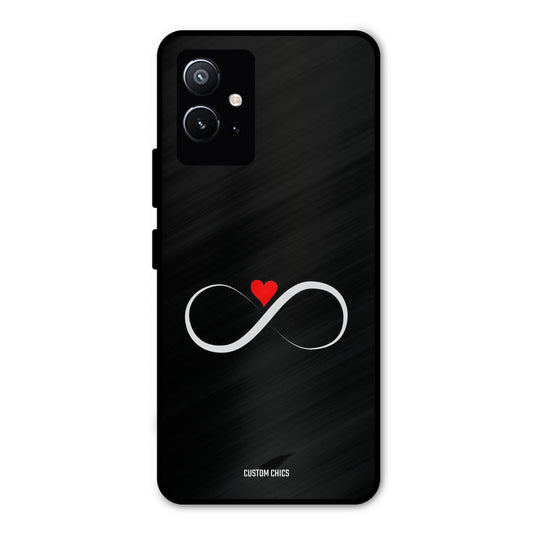 Infinite Love Vivo Y75 5G Mobile Back Cover - Cute PrintShield Case