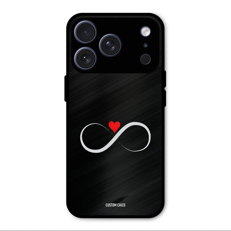 Infinite Love iPhone 17 Pro Max Mobile Back Cover - Cute PrintShield Case