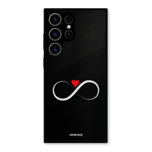 Infinite Love Samsung Galaxy S23 Ultra Mobile Back Cover - Cute PrintShield Case