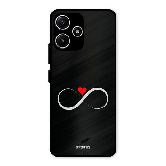 Infinite Love Redmi 12 5G Mobile Back Cover - Cute PrintShield Case