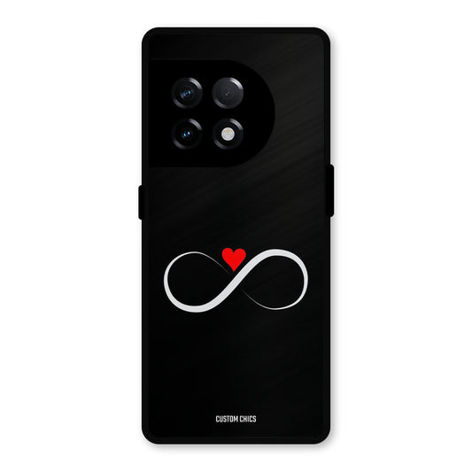 Infinite Love OnePlus 11R Mobile Back Cover - Cute PrintShield Case