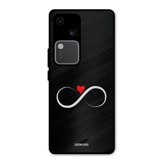 Infinite Love Vivo V30 Mobile Back Cover - Cute PrintShield Case